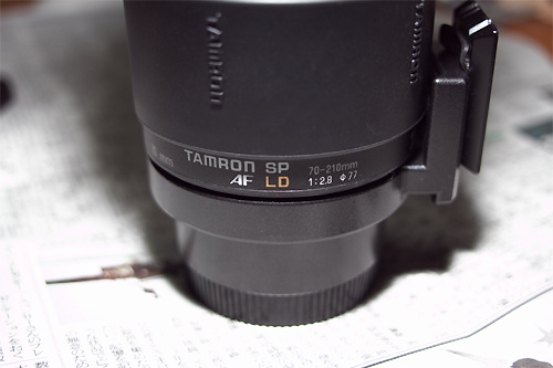 TAMRON SP AF 70-210mm F/2.8 LD (Model 67D)