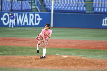 2014/05/17 ファーム ヤクルト対ベイスターズ　Nゼロ スピードガン チャレンジ