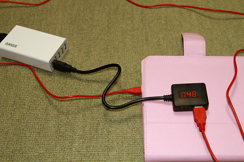 USB 電圧・電流チェッカー