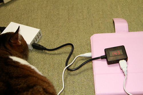 USB 電圧・電流チェッカー