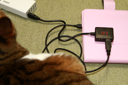 USB 電圧・電流チェッカー