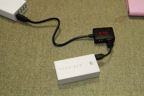 USB 電圧・電流チェッカー