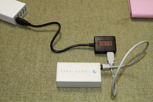 USB 電圧・電流チェッカー
