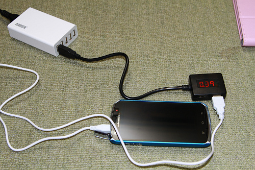 USB 電圧・電流チェッカー